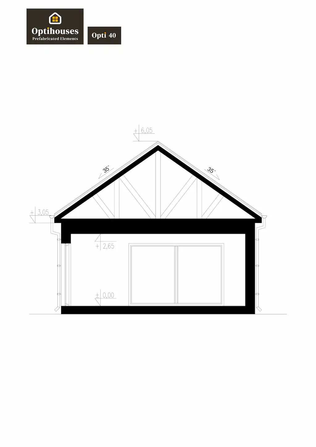 Dom całoroczny Opti 40 - Teraz HIT Oferta ! OptiHouses.com miniatura 3