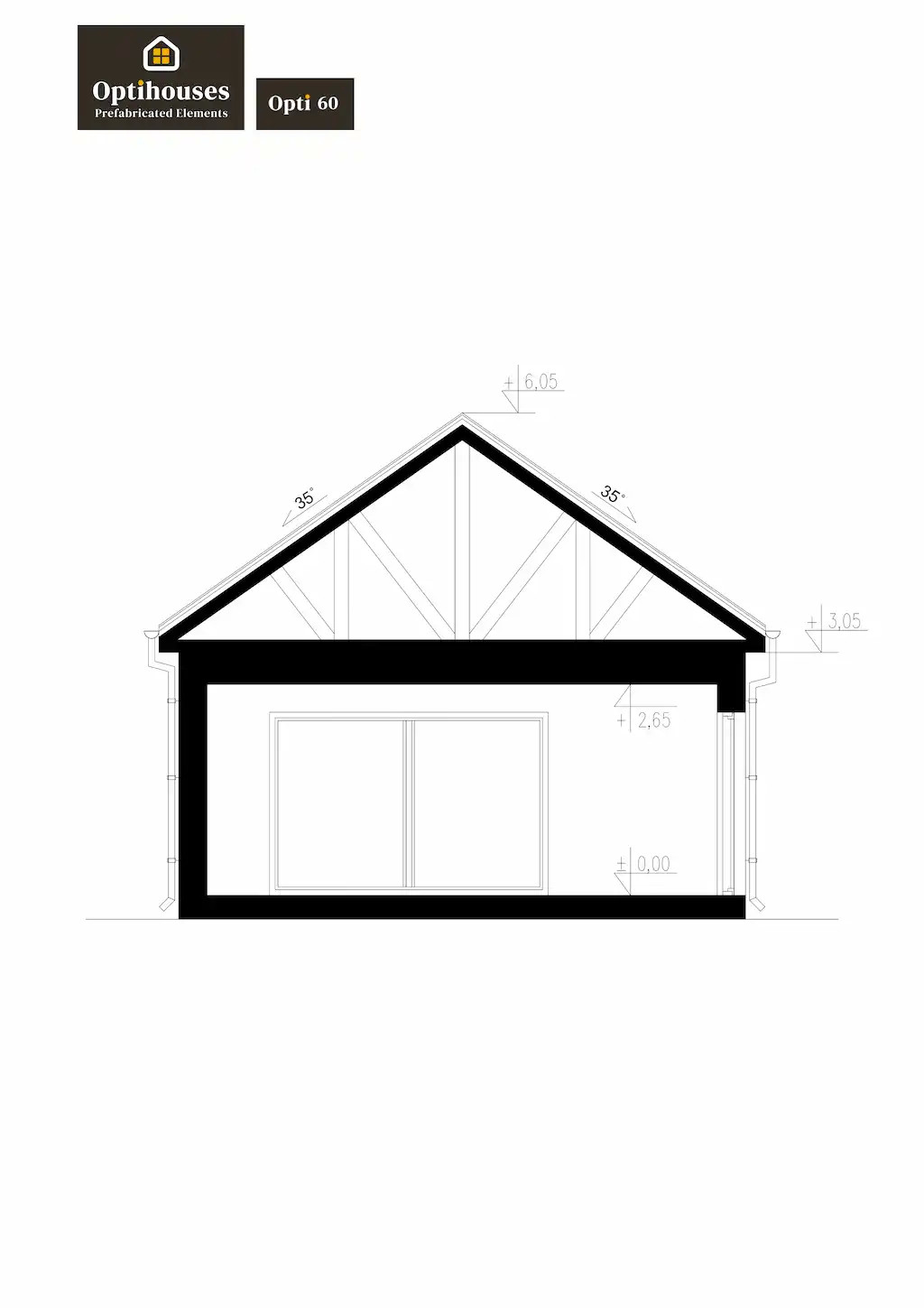 Dom całoroczny Opti 60 - Teraz HIT Oferta ! OptiHouses.com miniatura 6