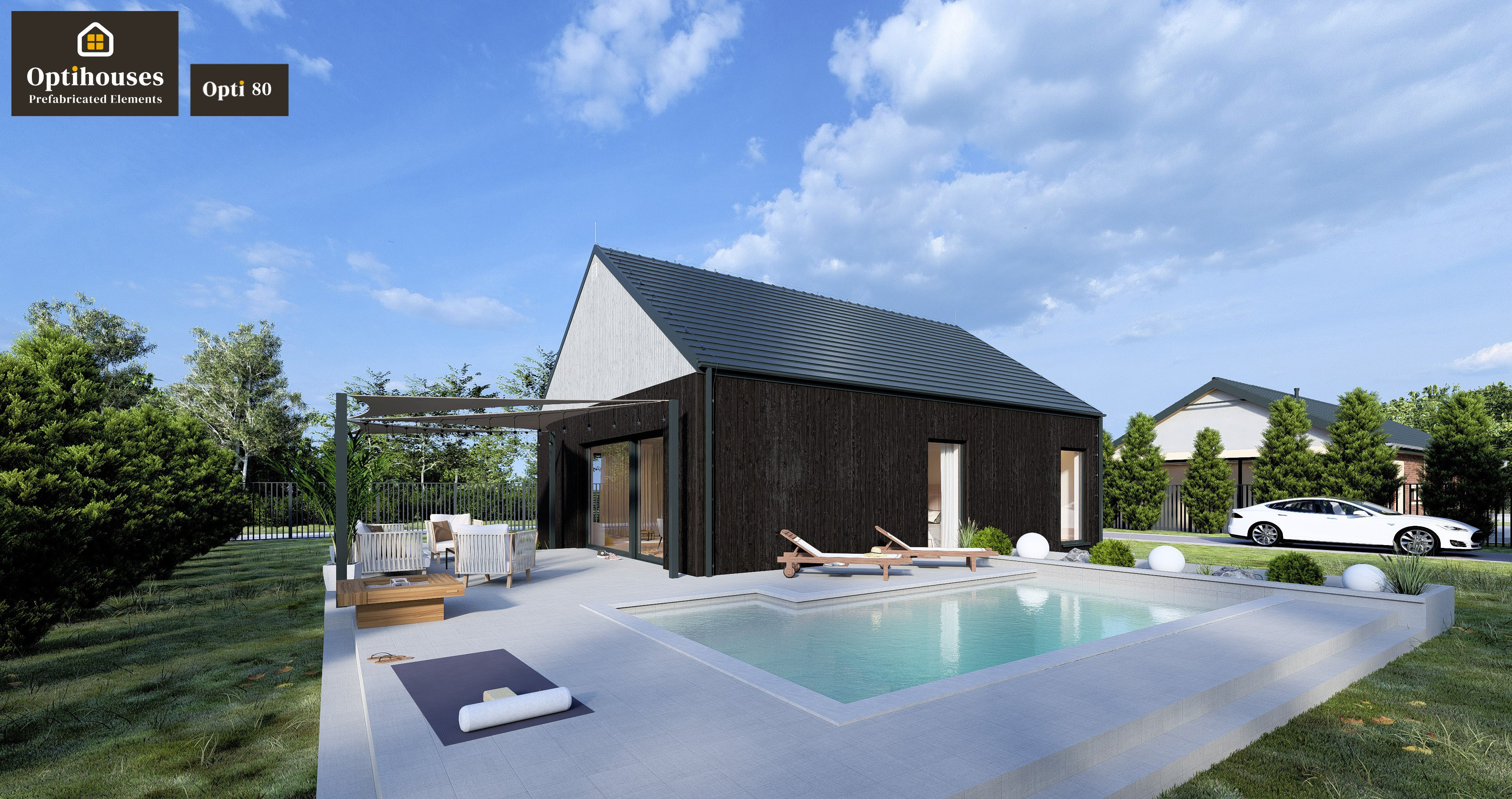 Dom całoroczny Opti 80 - Teraz HIT Oferta ! OptiHouses.com