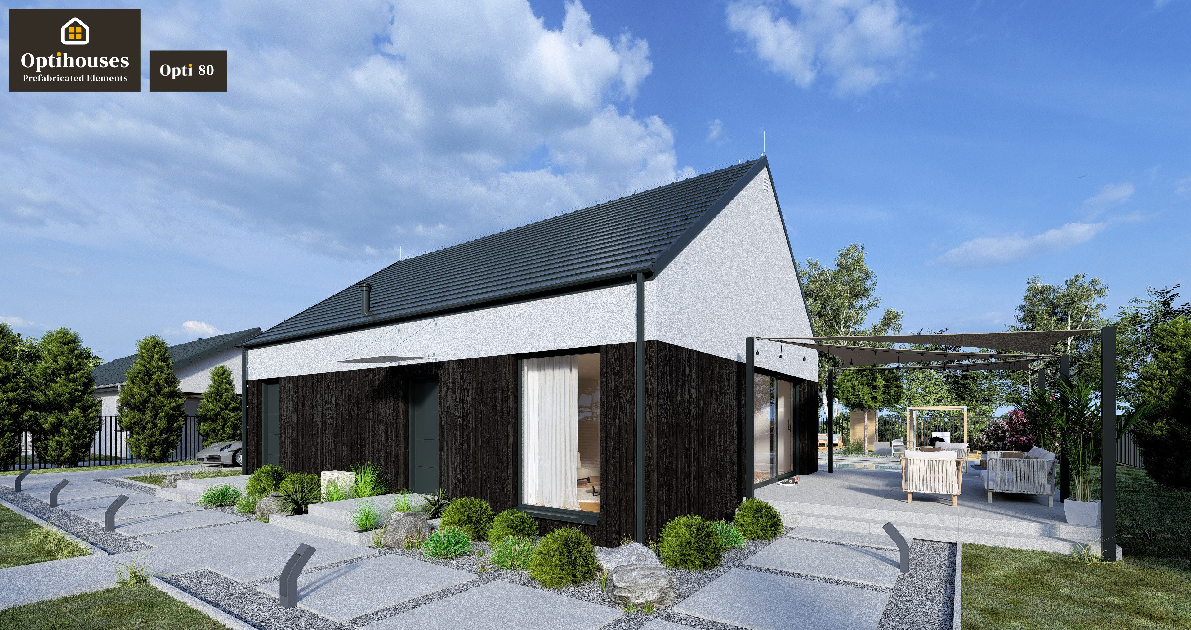 Dom całoroczny Opti 80 - Teraz HIT Oferta ! OptiHouses.com miniatura 3