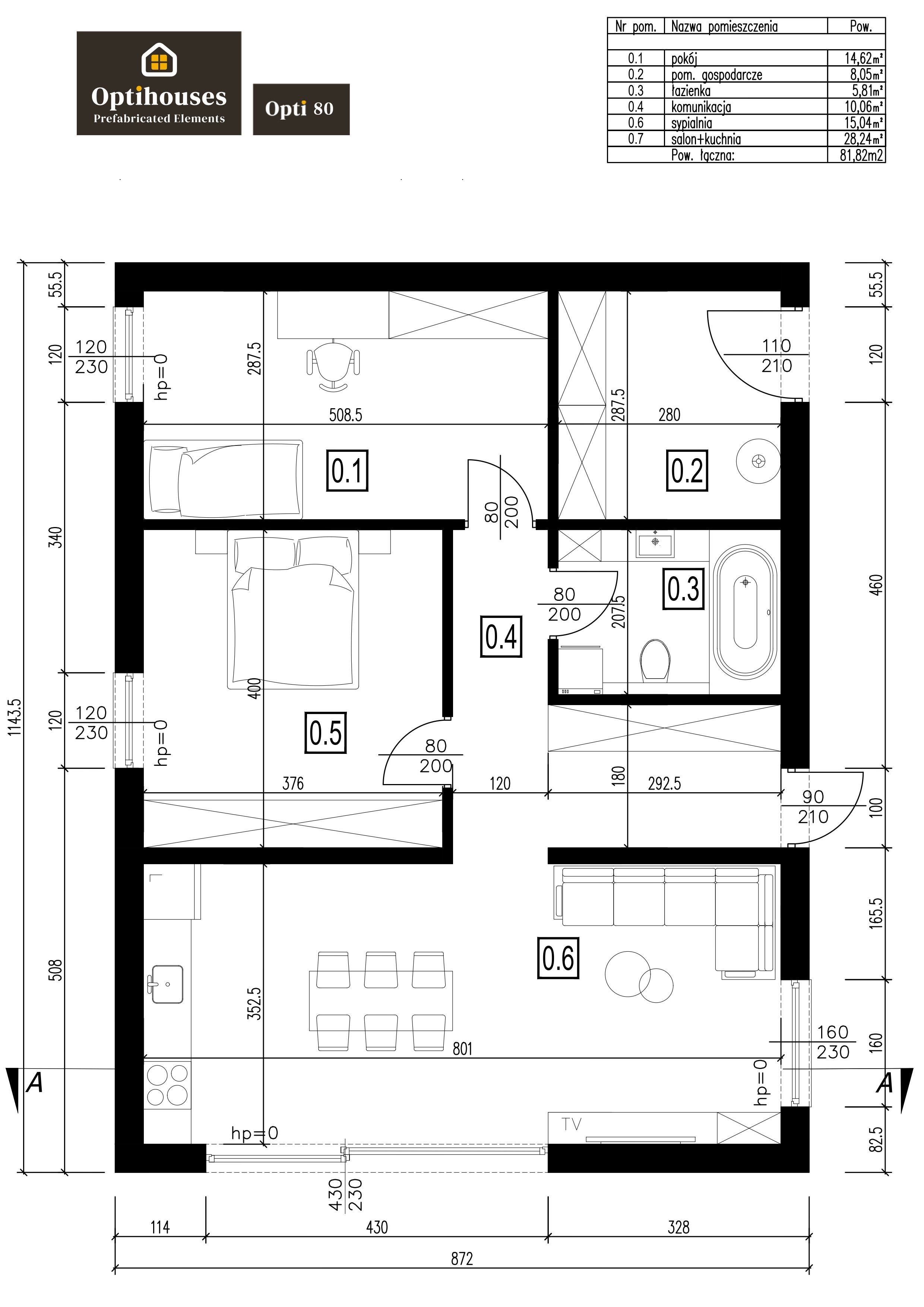 Dom całoroczny Opti 80 - Teraz HIT Oferta ! OptiHouses.com miniatura 7