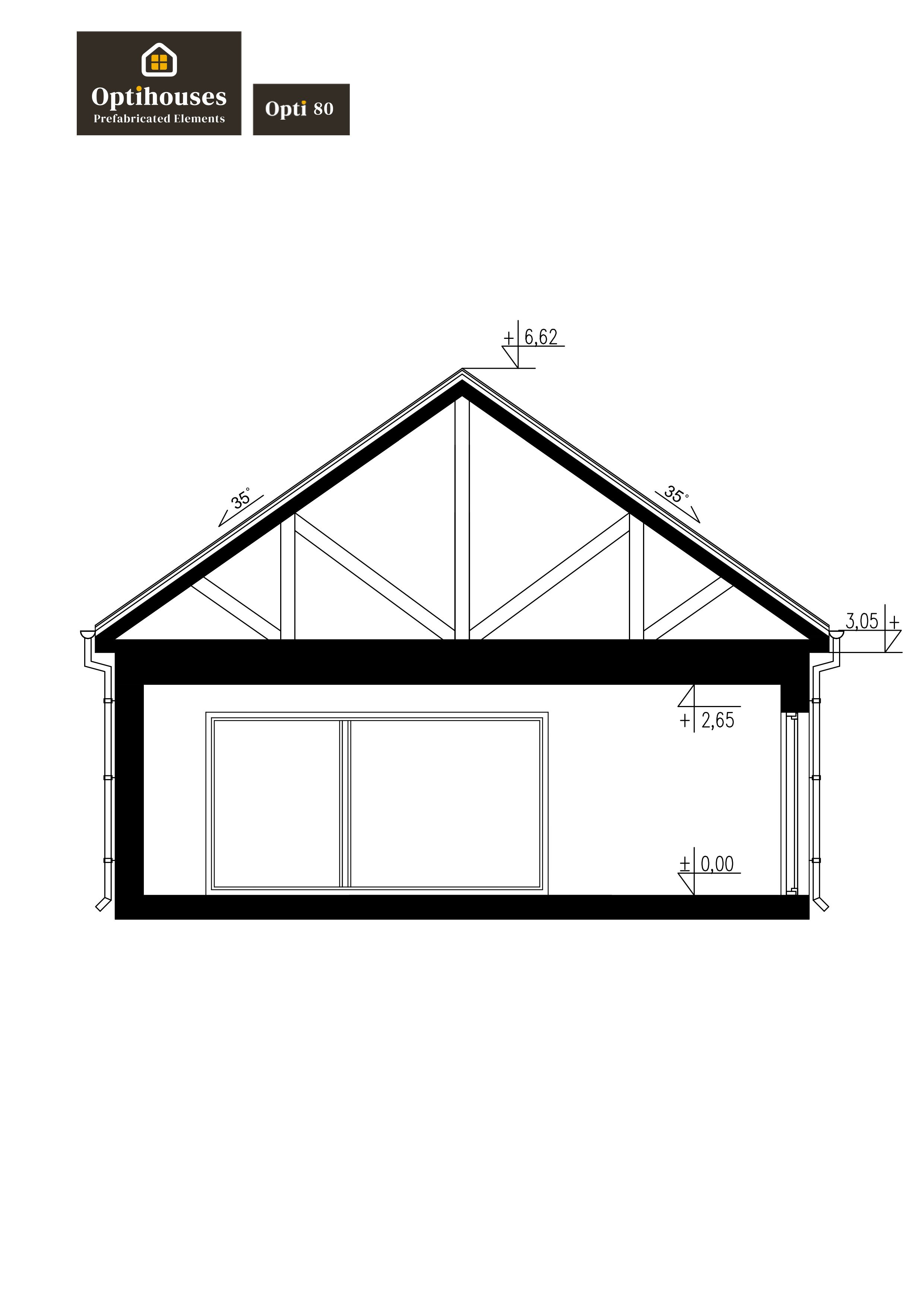 Dom całoroczny Opti 80 - Teraz HIT Oferta ! OptiHouses.com miniatura 8