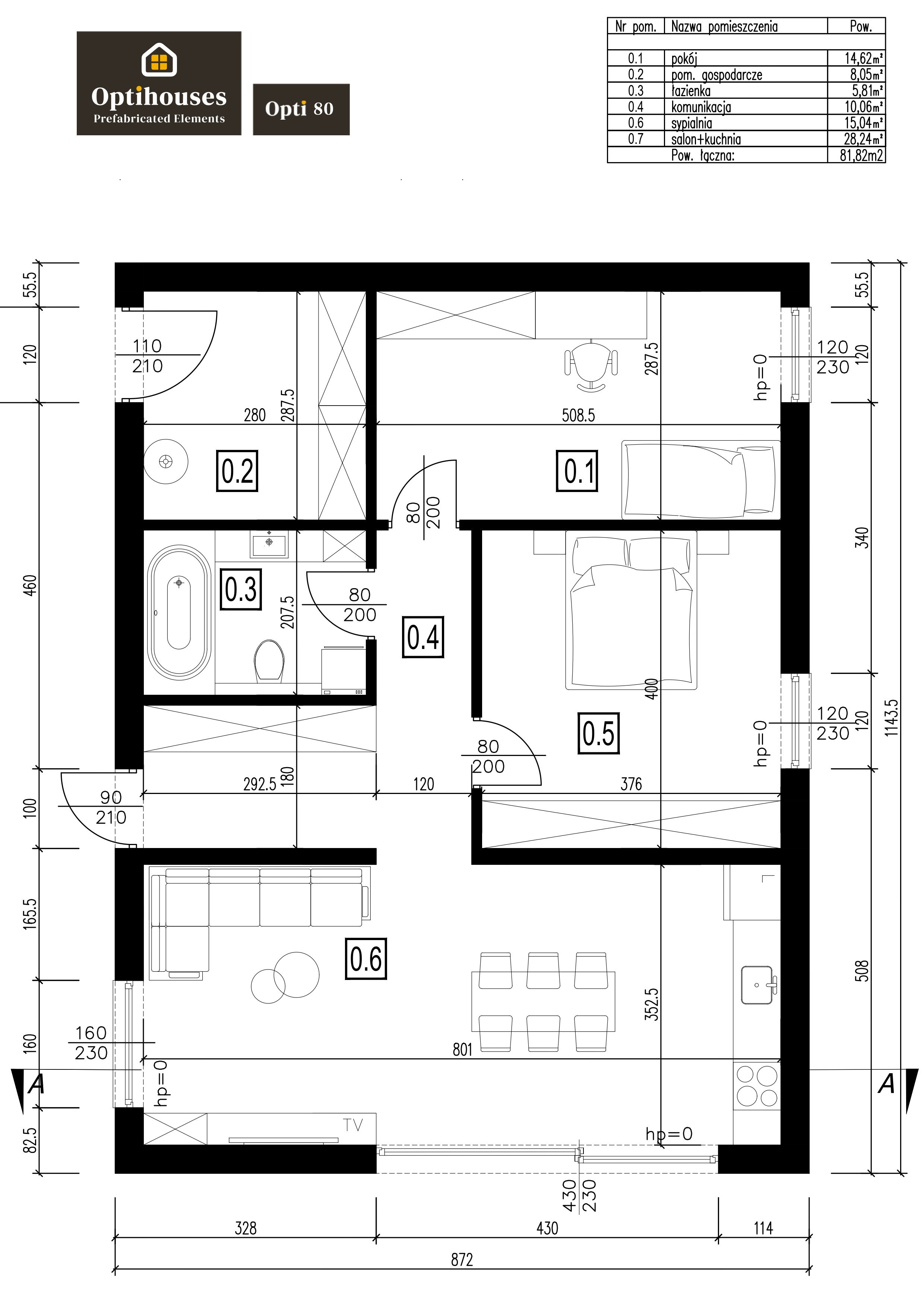 Dom całoroczny Opti 80 - Teraz HIT Oferta ! OptiHouses.com miniatura 9