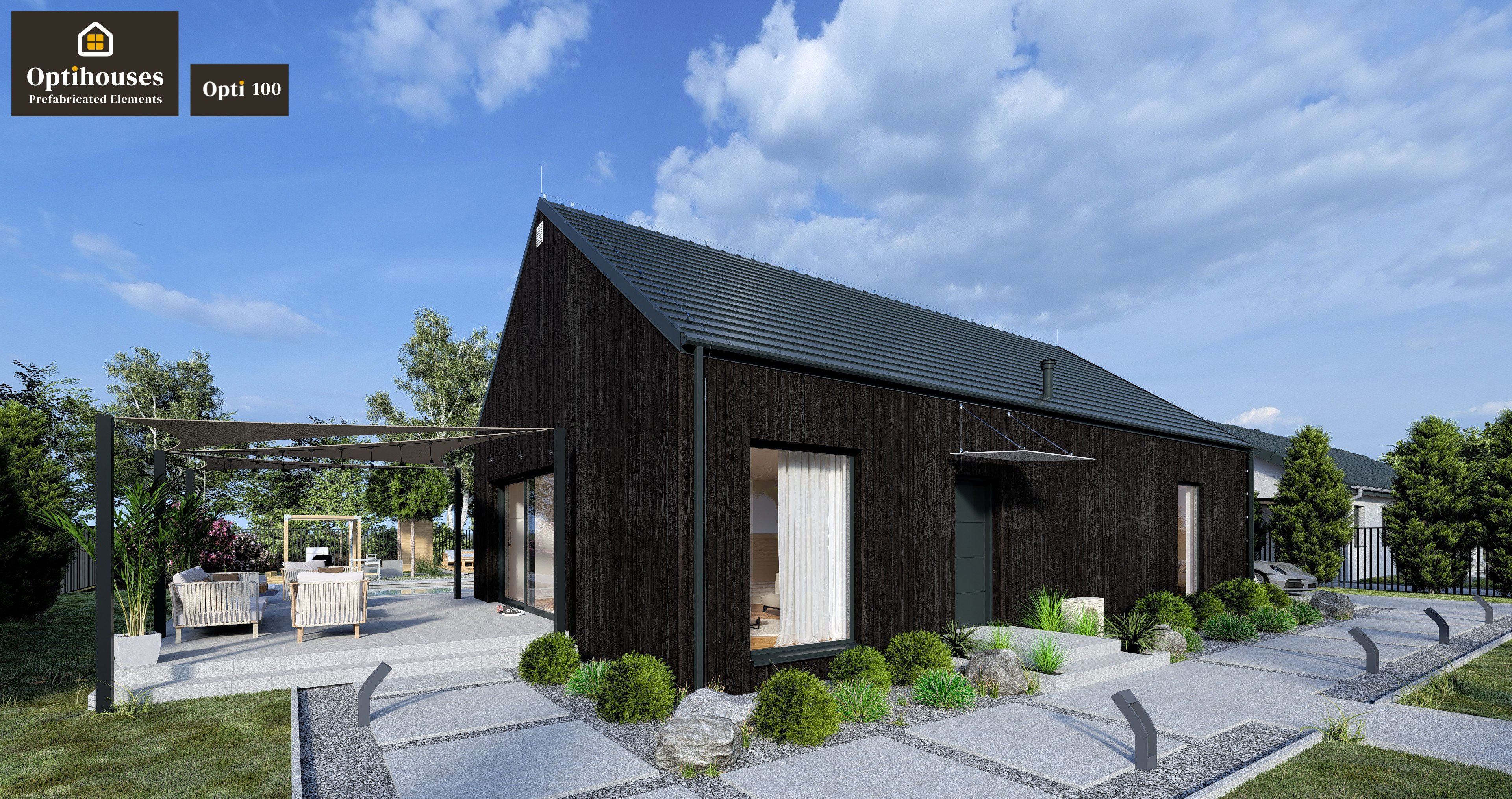 Dom całoroczny Opti 100 - Teraz HIT Oferta ! OptiHouses.com miniatura 2