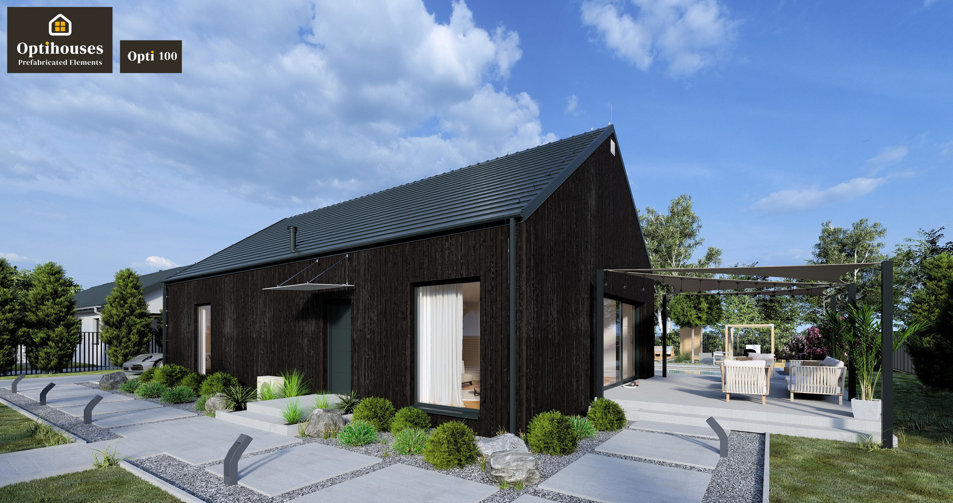 Dom całoroczny Opti 100 - Teraz HIT Oferta ! OptiHouses.com miniatura 3