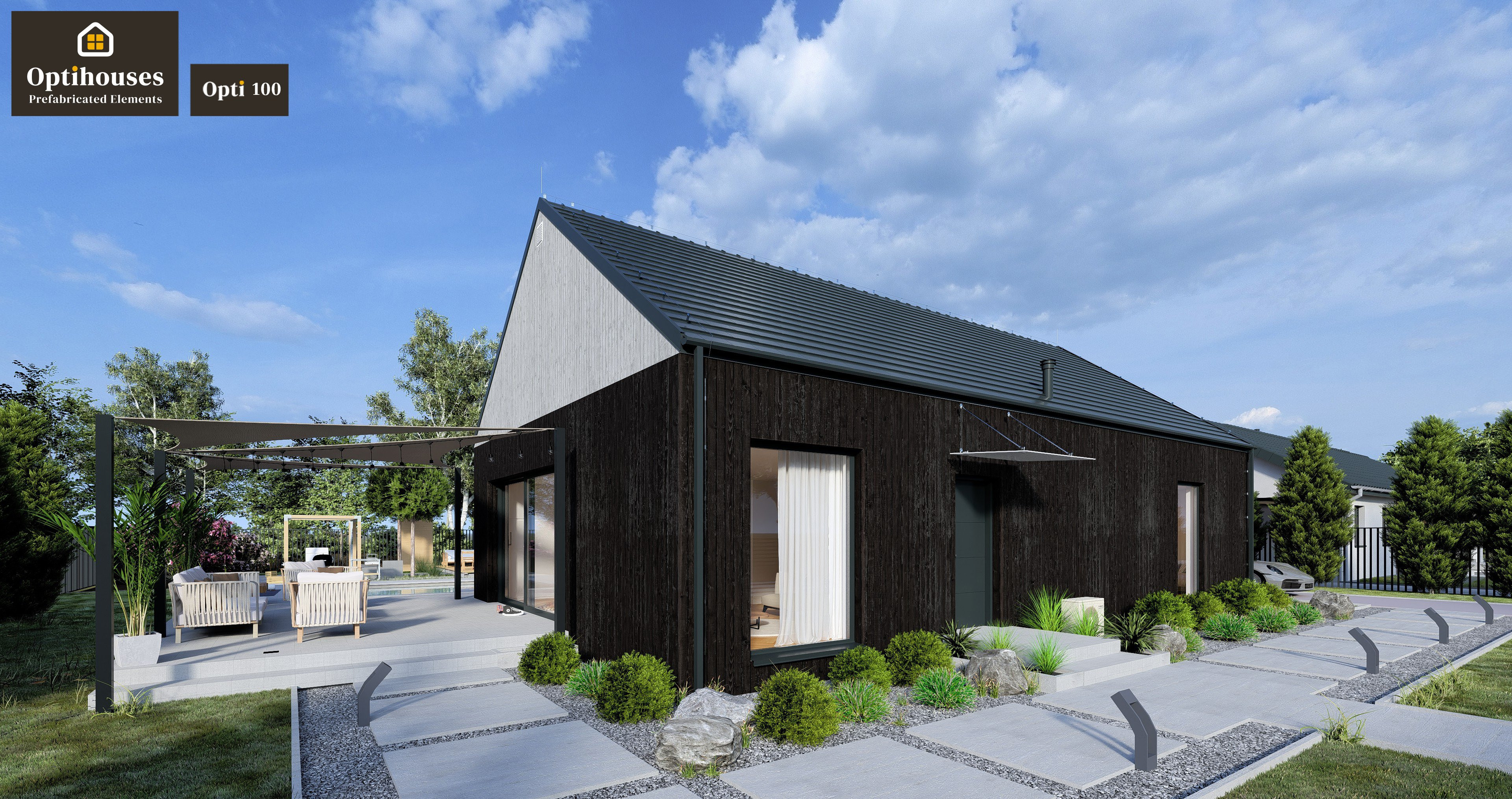 Dom całoroczny Opti 100 - Teraz HIT Oferta ! OptiHouses.com miniatura 4