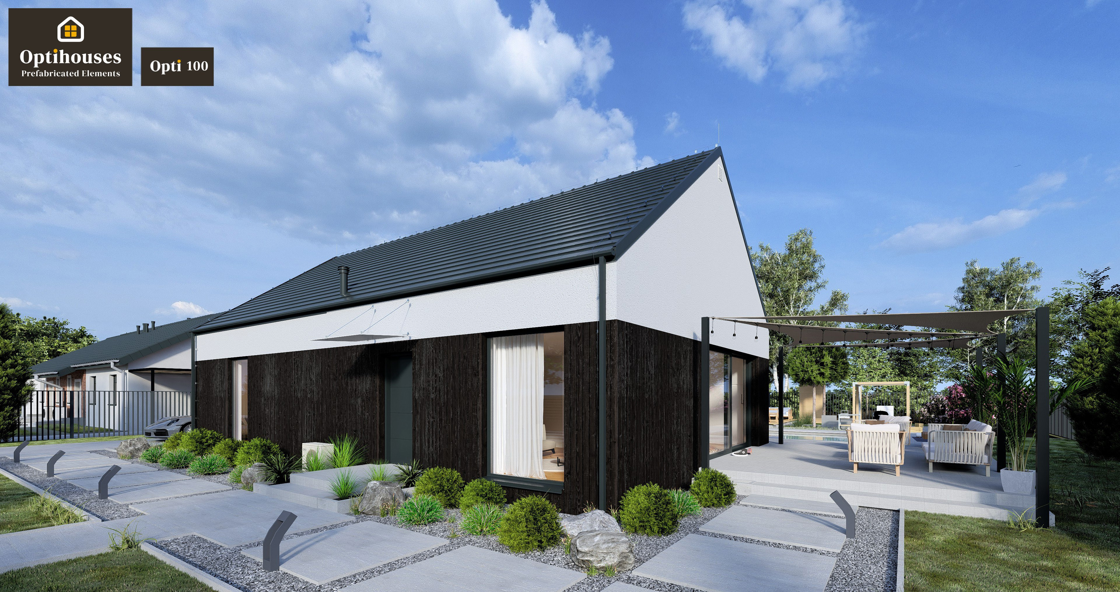 Dom całoroczny Opti 100 - Teraz HIT Oferta ! OptiHouses.com miniatura 6