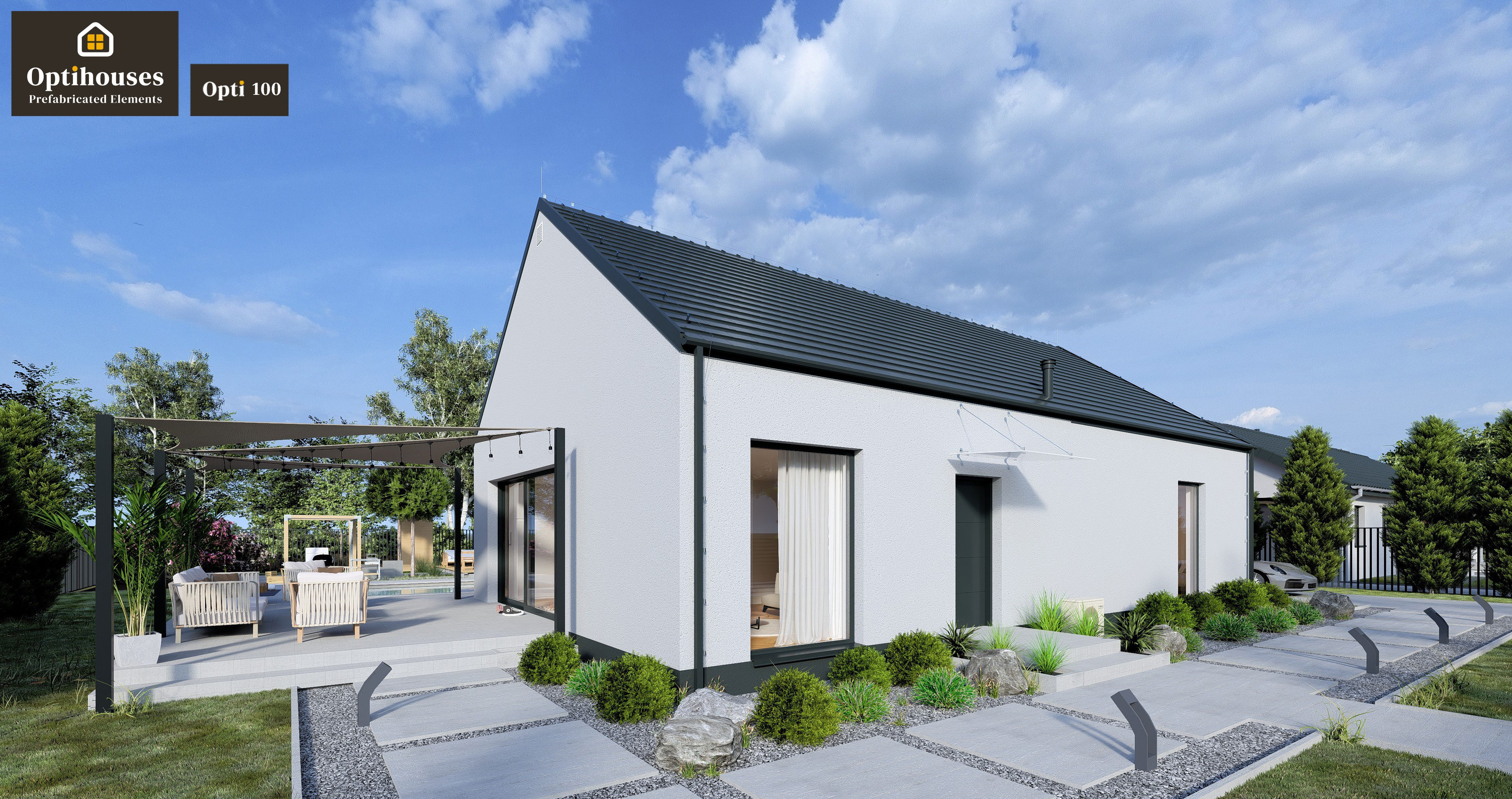 Dom całoroczny Opti 100 - Teraz HIT Oferta ! OptiHouses.com miniatura 7