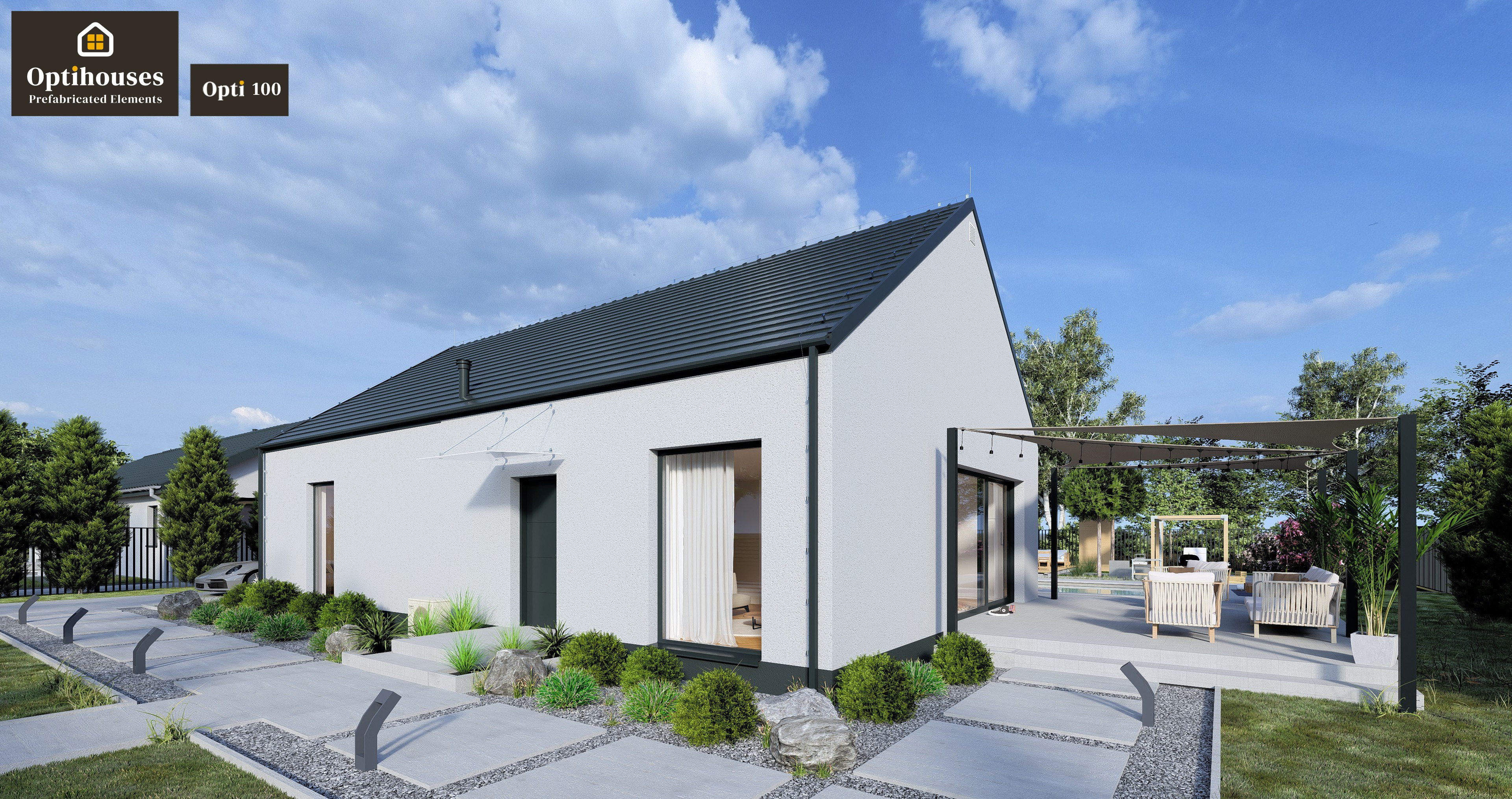 Dom całoroczny Opti 100 - Teraz HIT Oferta ! OptiHouses.com miniatura 8