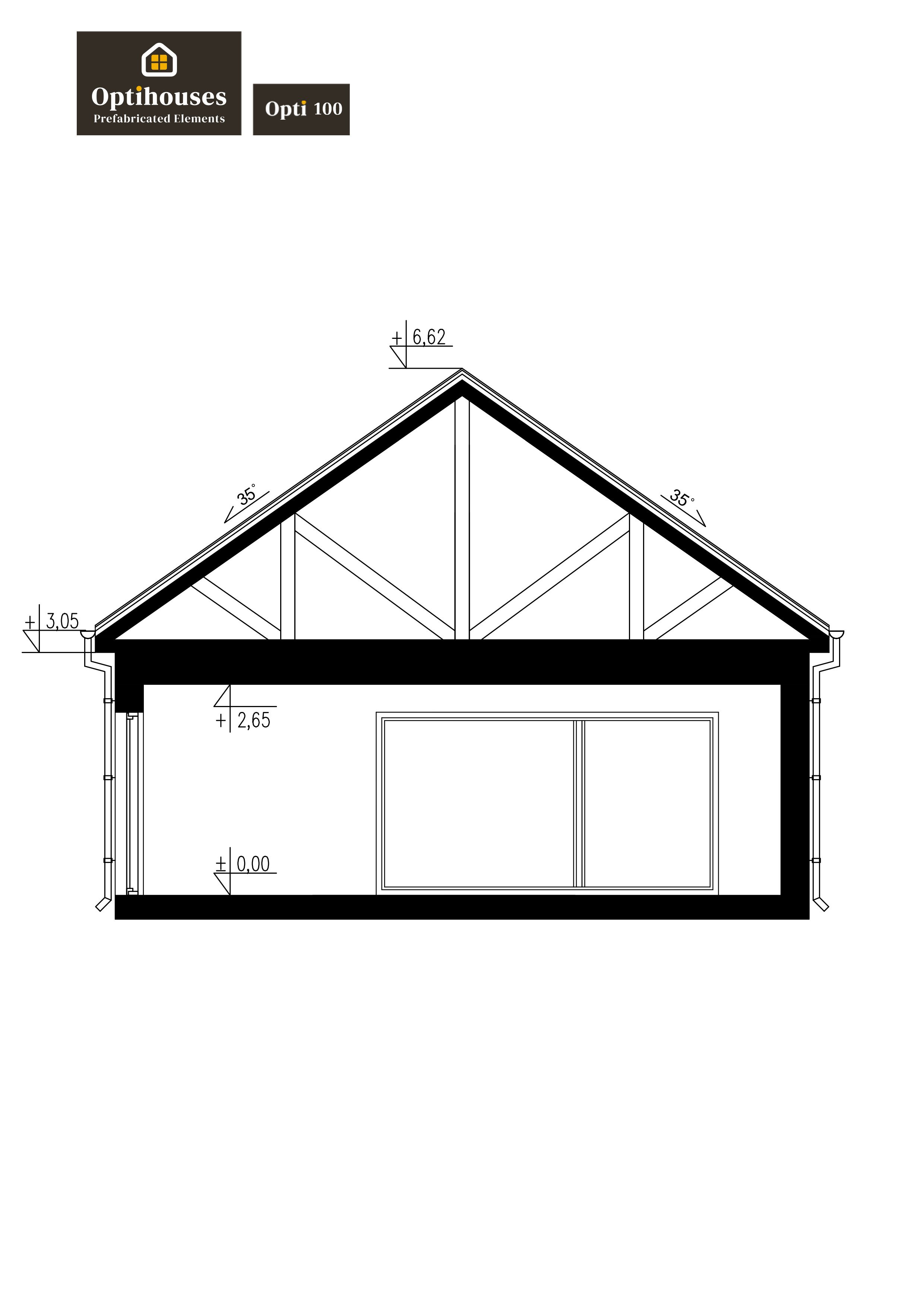 Dom całoroczny Opti 100 - Teraz HIT Oferta ! OptiHouses.com miniatura 9