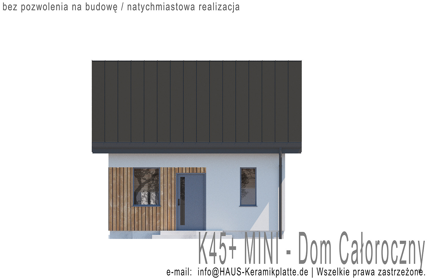 Dom całoroczny K45+MINI - Teraz HIT Oferta ! DomIdealny.pro miniatura 5