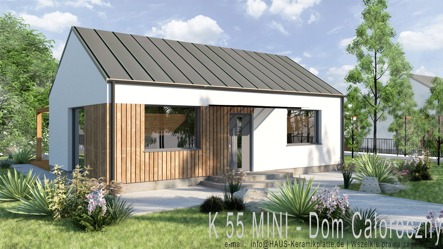 Dom całoroczny K55+MINI - Teraz HIT Oferta ! DomIdealny.pro miniatura 2