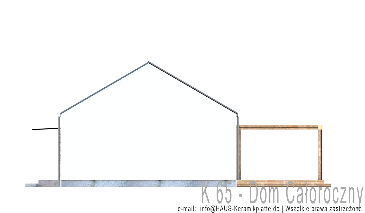 Dom całoroczny K65 - Teraz HIT Oferta ! DomIdealny.pro miniatura 4
