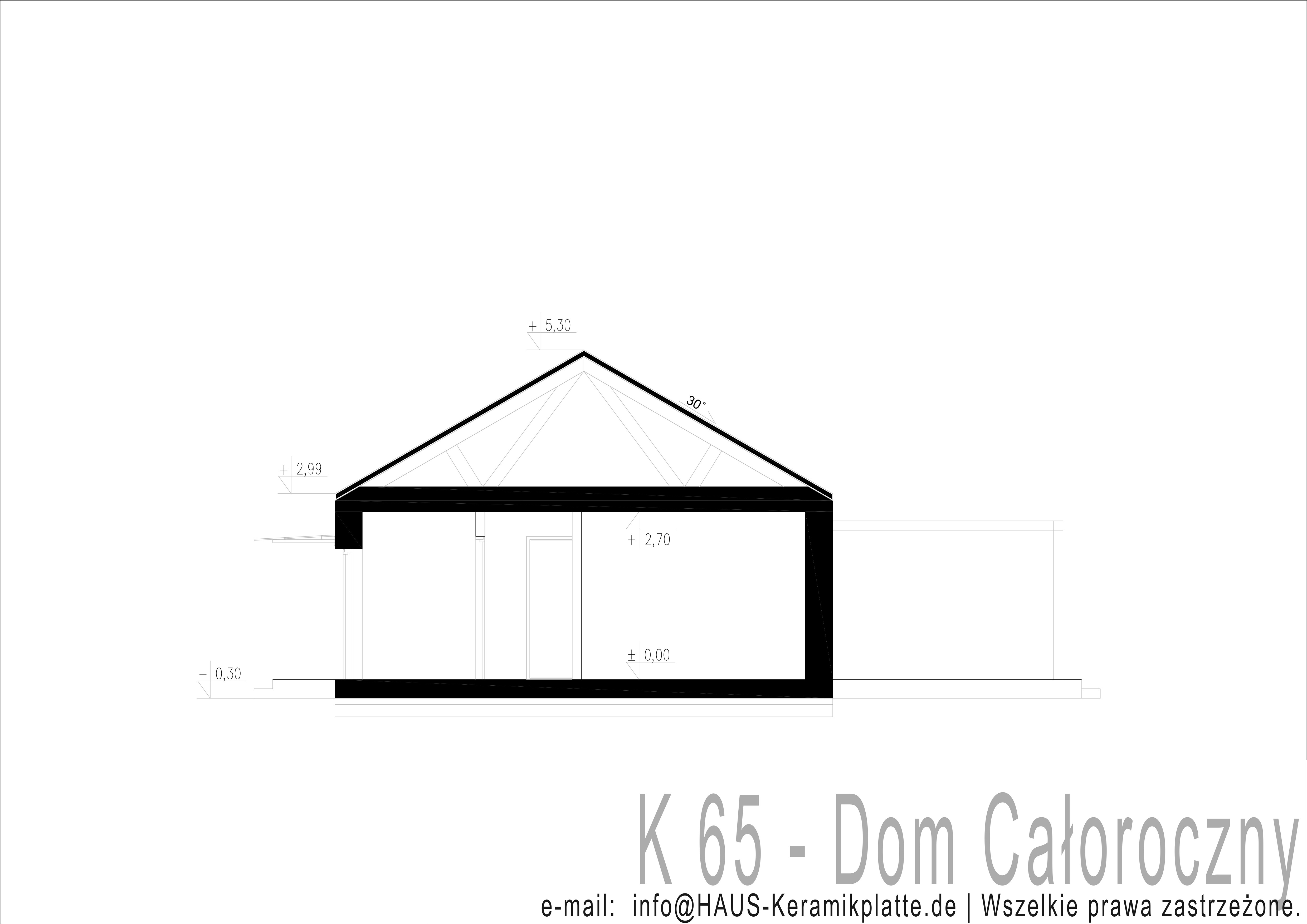 Dom całoroczny K65 - Teraz HIT Oferta ! DomIdealny.pro miniatura 7