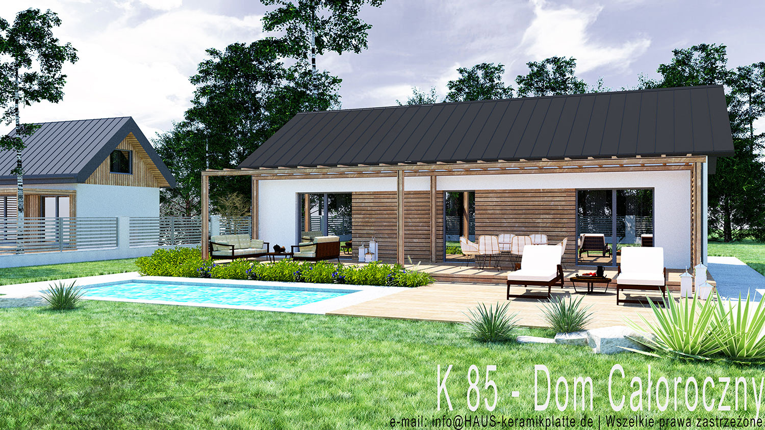 Dom całoroczny K85  - Teraz HIT Oferta !  DomIdealny.pro