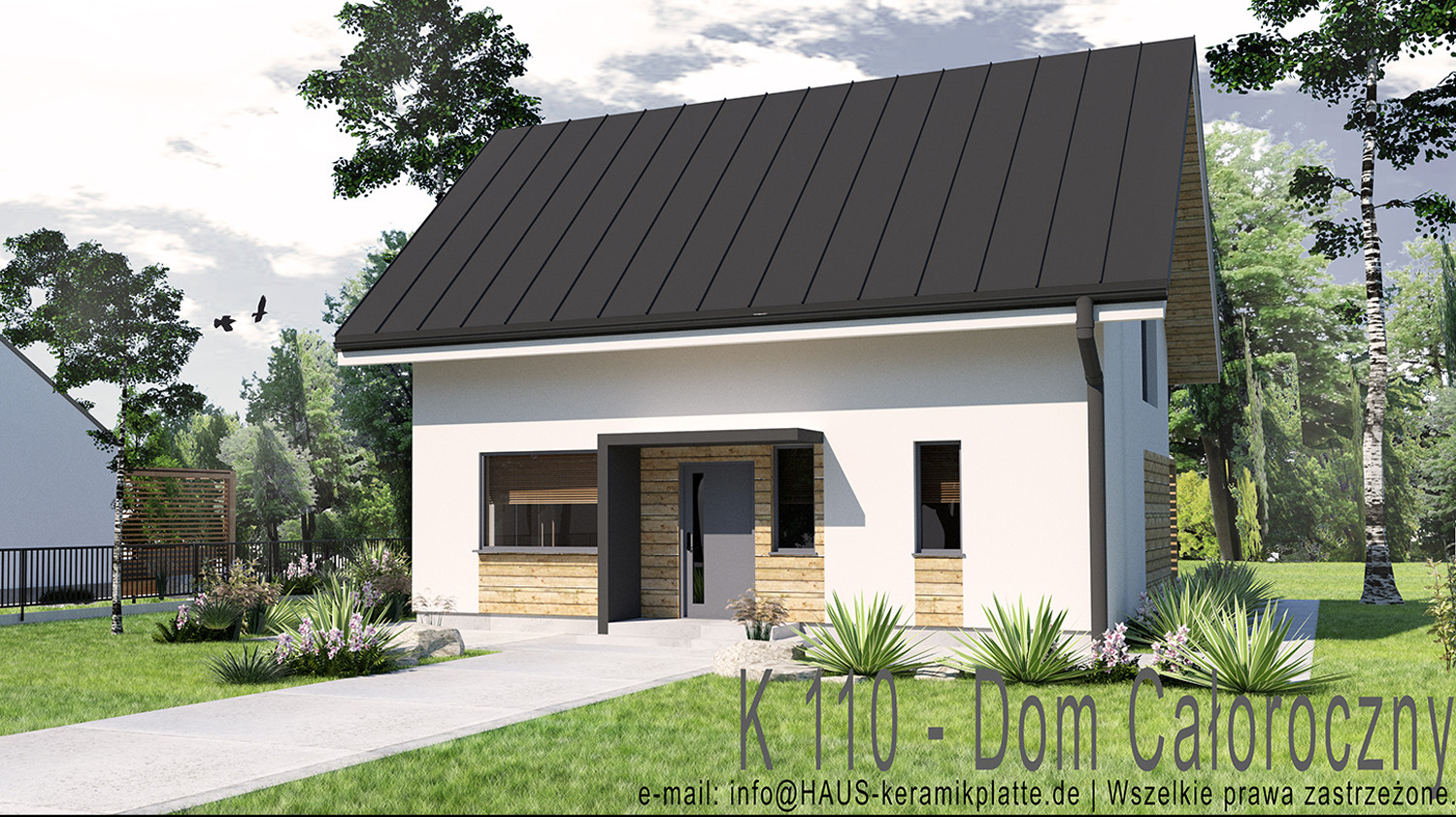 Dom całoroczny K110 - Teraz HIT Oferta ! DomIdealny.pro miniatura 2