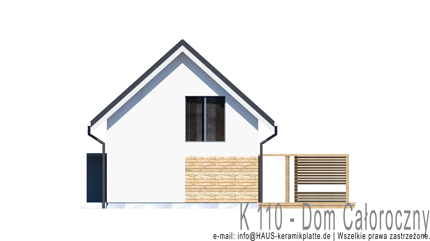Dom całoroczny K110 - Teraz HIT Oferta ! DomIdealny.pro miniatura 4