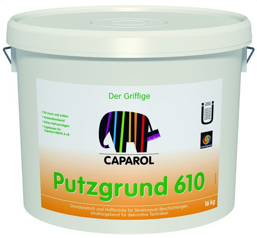 CAPAROL Putzgrund 610 zwiększający przyczepność środek gruntujący 25kg biały (24opak/pal)